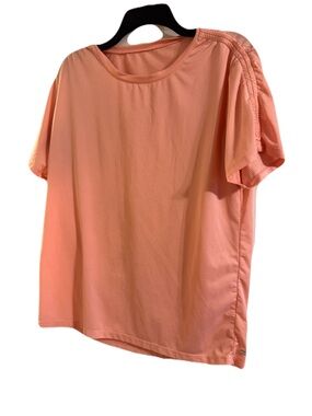 Fabletics Women's Short-Sleeve Tee — Peach